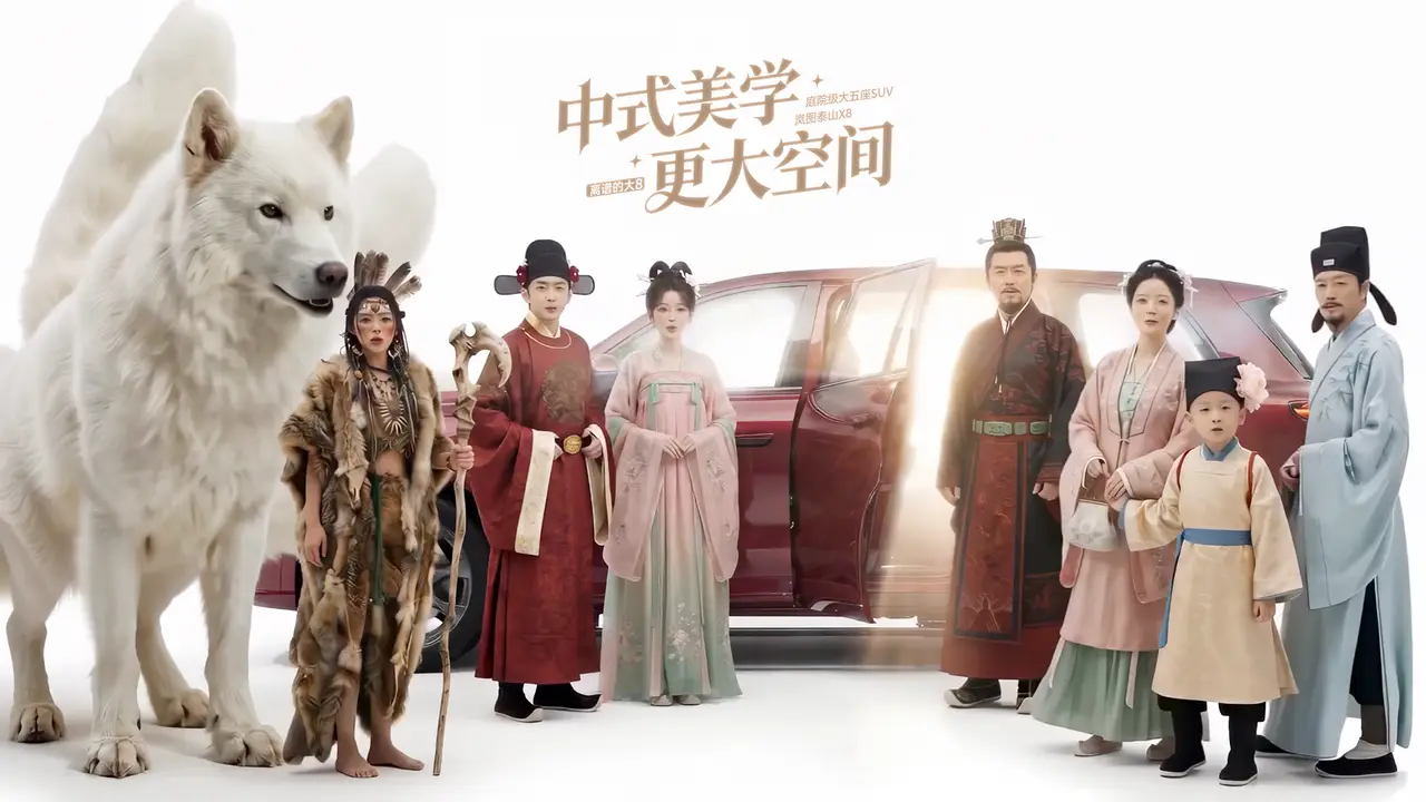《中式美学 更大空间》岚图创意广告