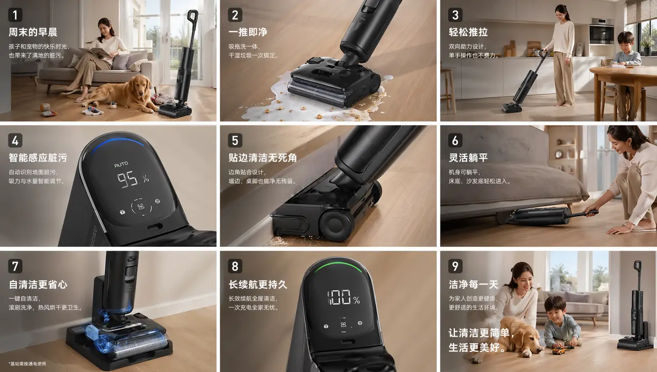 快速复刻电商Ai家电广告大片模板｜图片节点 2
