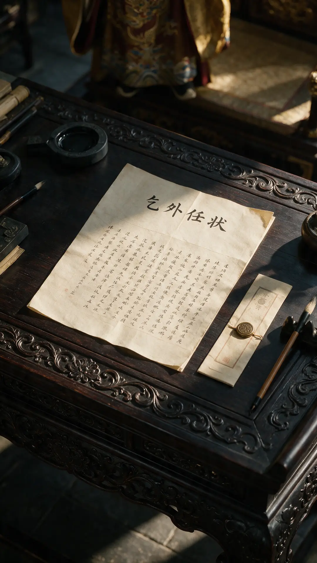 东坡日记|道具锚点·乞外任状奏折