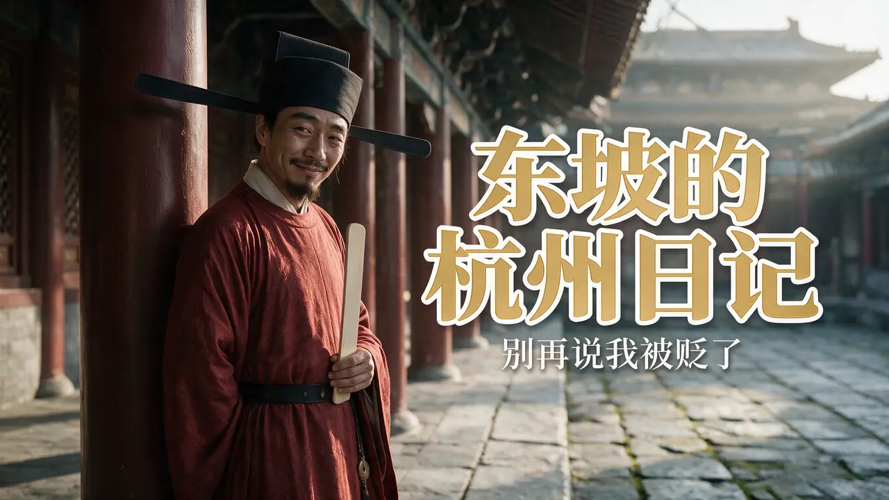 东坡日记|封面·东坡的杭州日记 横版16:9