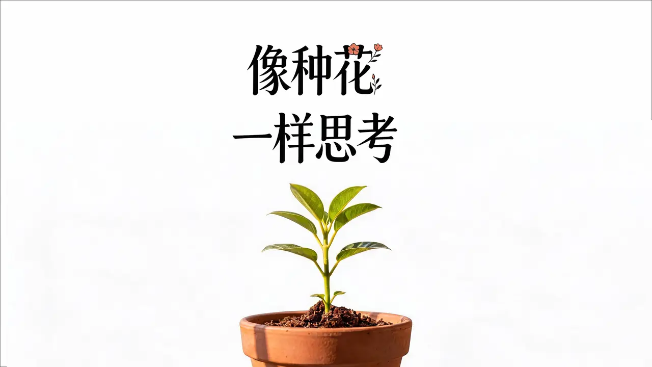像种花一样思考