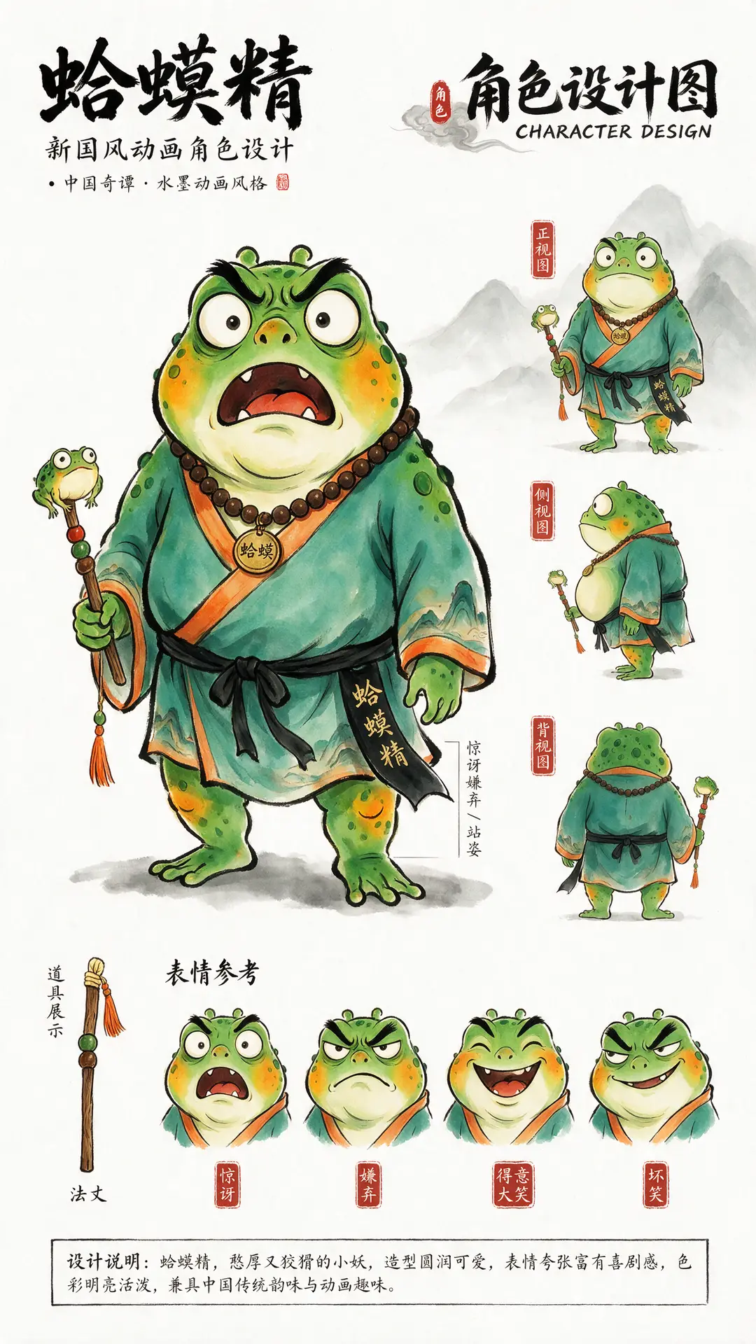 西游家政|蛤蟆精角色锚点