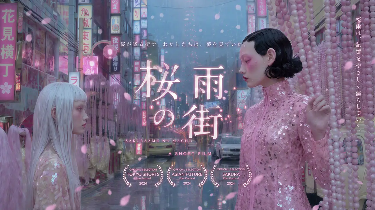 《桜雨の街》｜图片节点 6