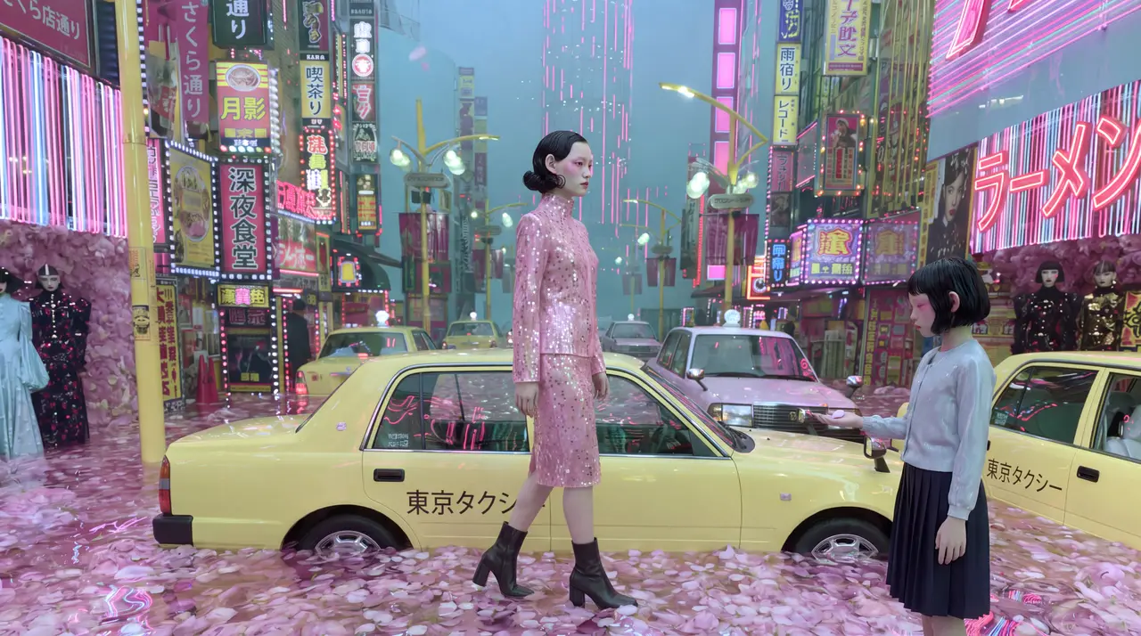 《桜雨の街》|分镜 #4