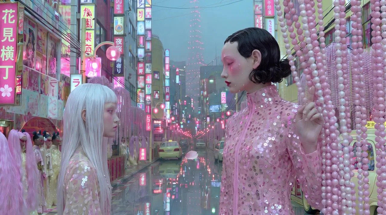《桜雨の街》｜图片节点 4