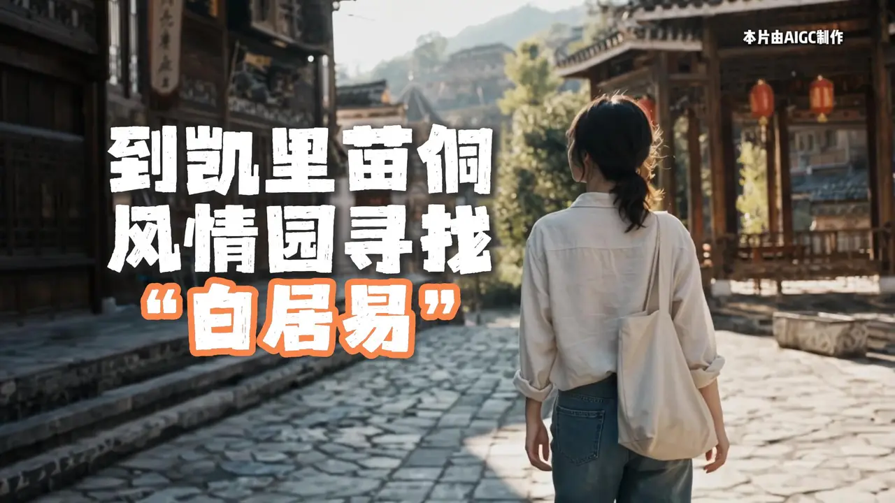 在凯里苗侗风情园寻找“白居易”