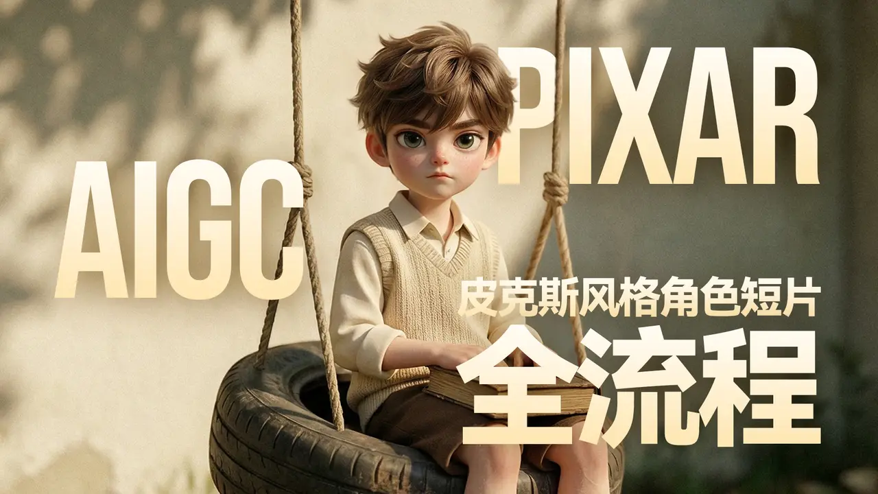 从0-1制作皮克斯风格短片全流程