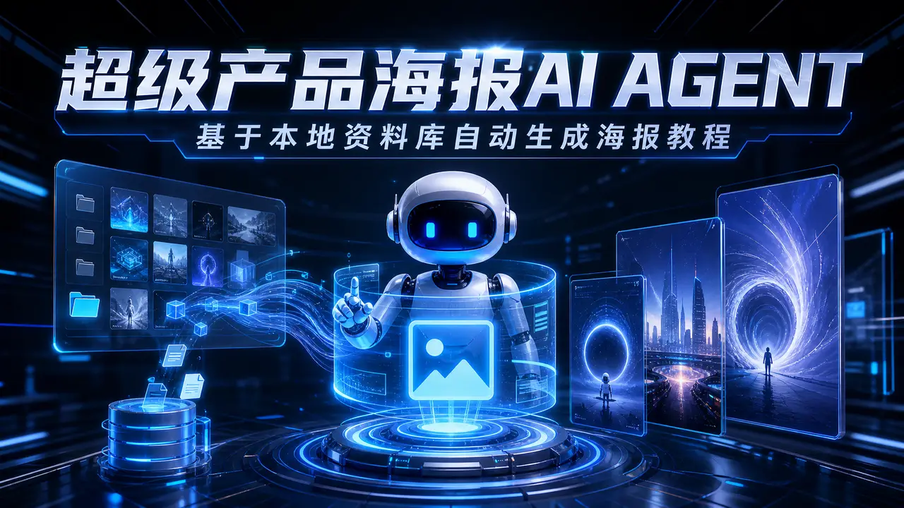 本地agent智能生成海报教程