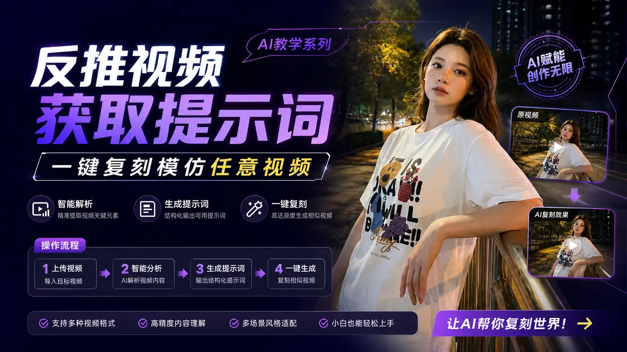 反推视频提示词一键复刻模仿视频｜图片节点 15 - 副本