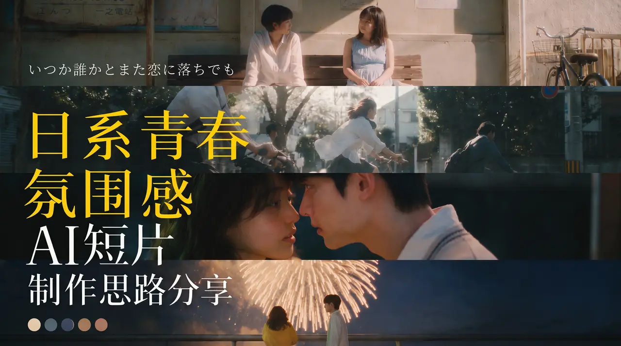 日系氛围感AI短片制作思路分享