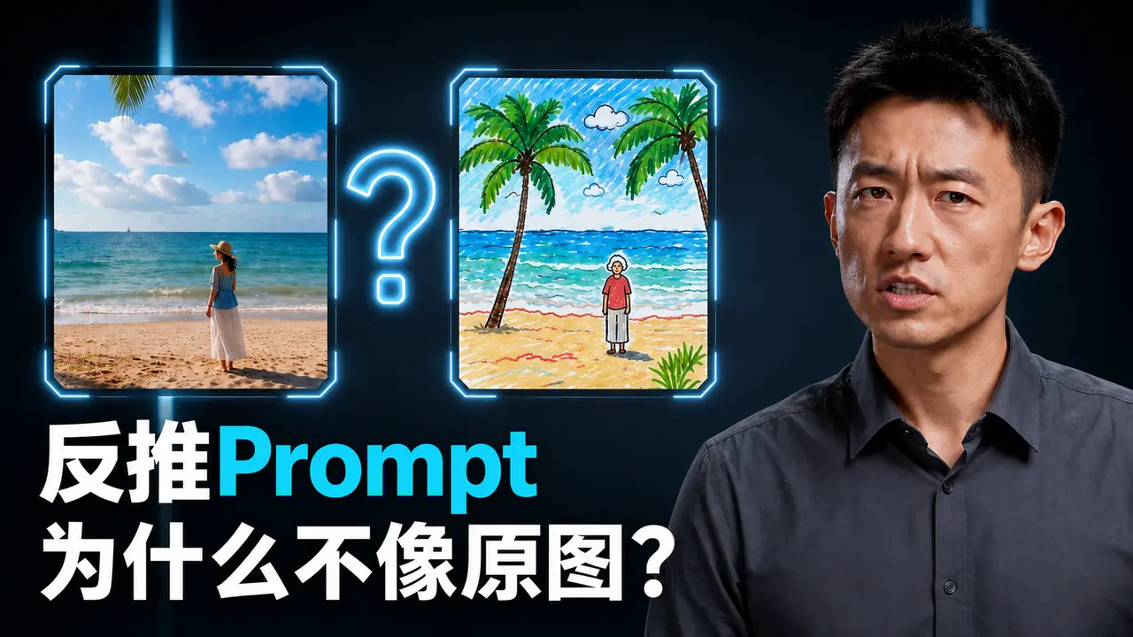 反推Prompt 为什么不像原图?
