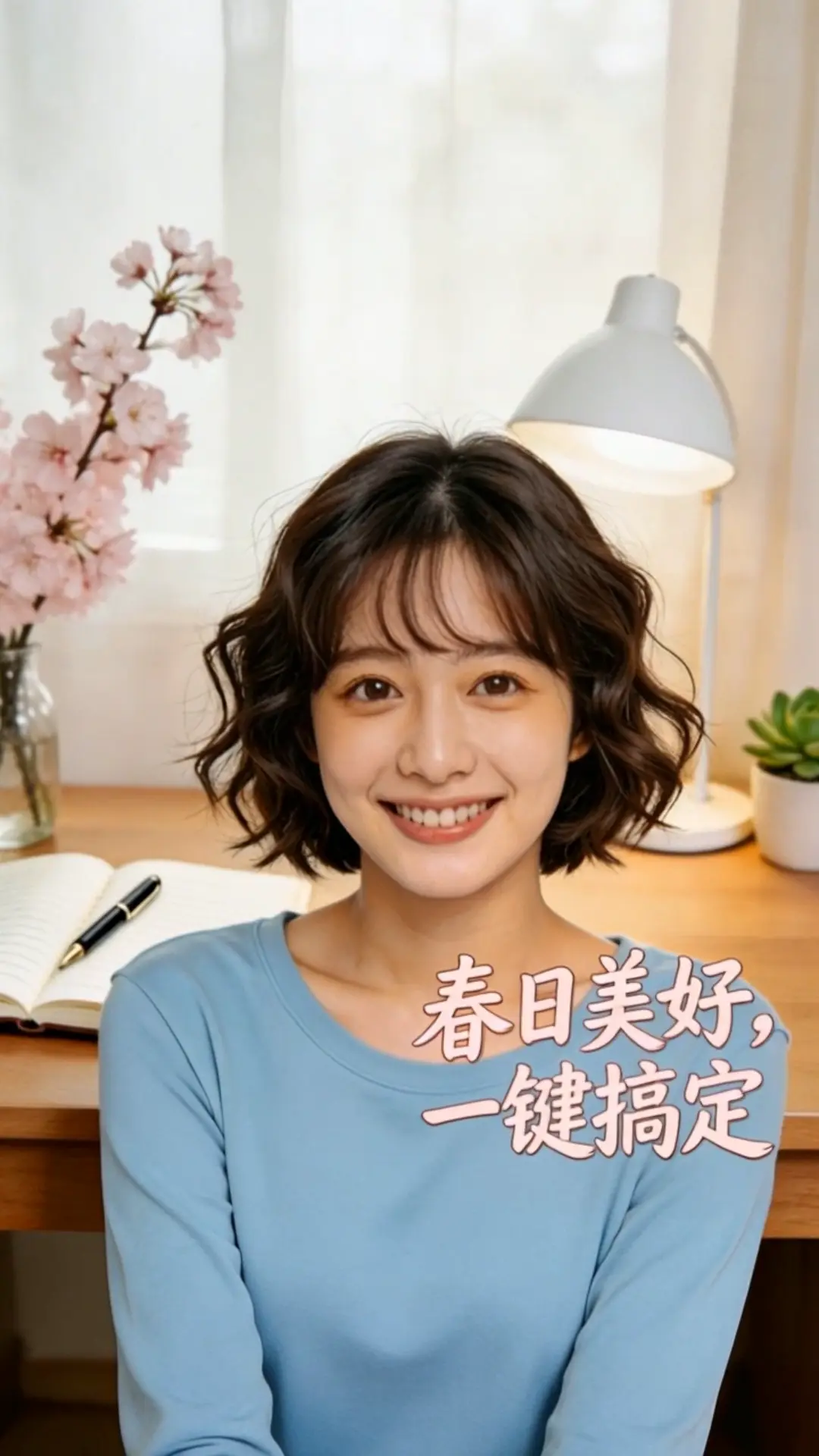 今日挑战 -10分钟用 AI 做春日美好