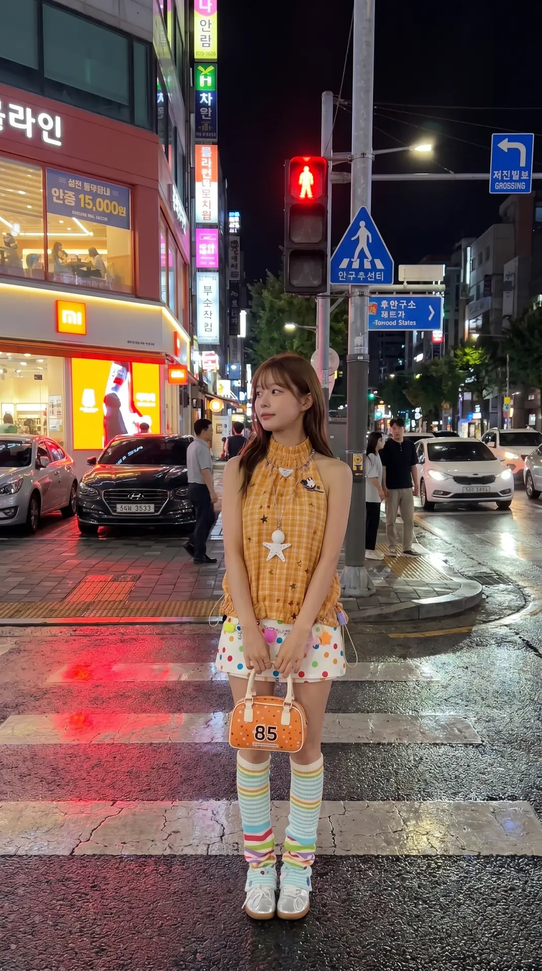 服装带货街拍穿搭AI视频教程|生成一张全身照(展示服装全貌)
