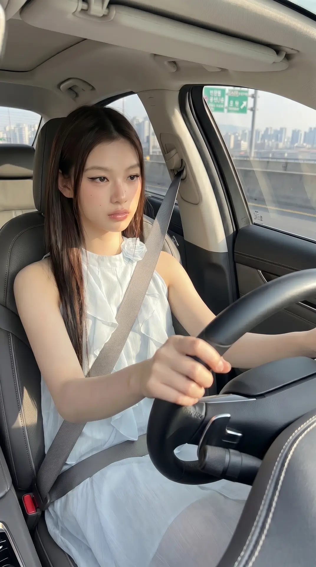 「衣路随行」教你用一张图做车内驾驶AI视频换装|更换车外景