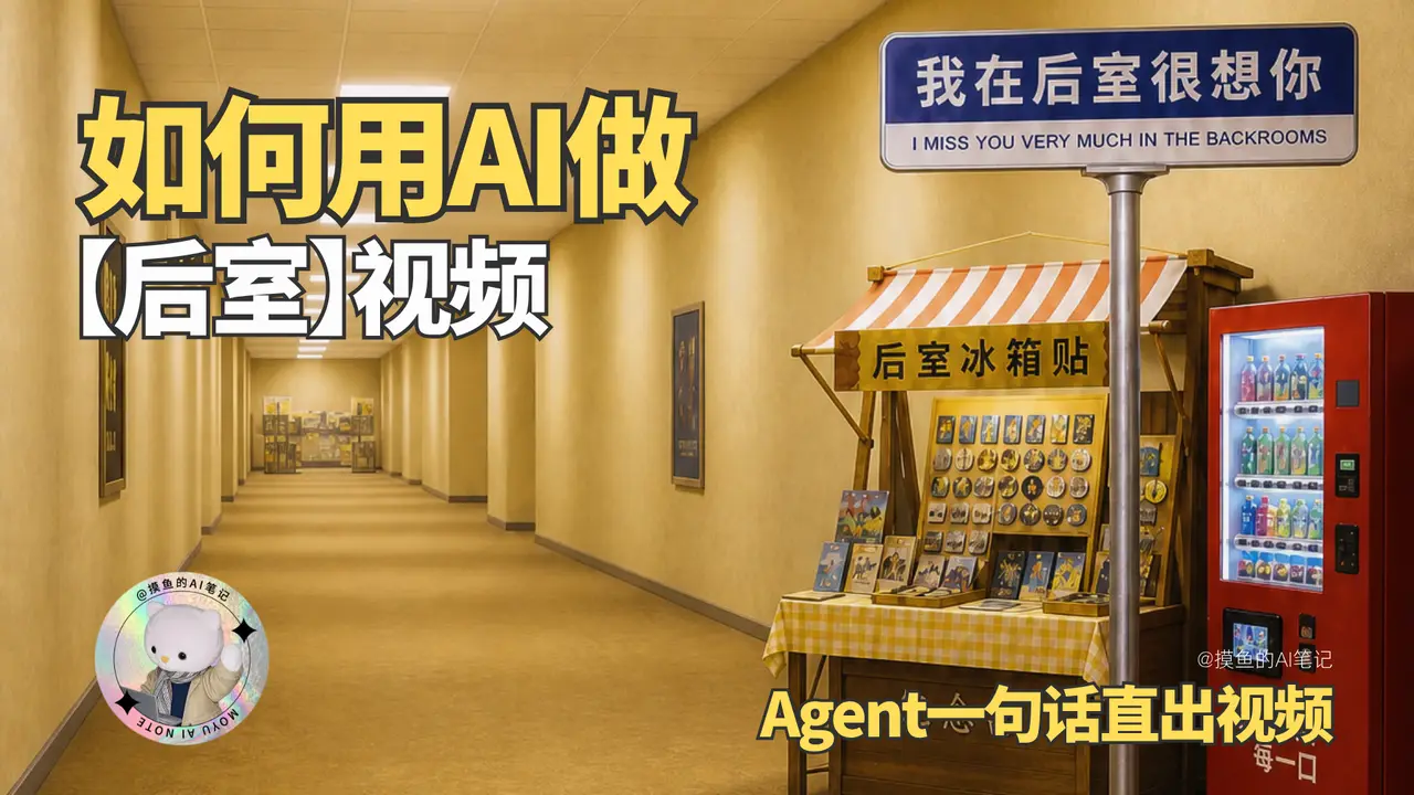 如何用AI Skill做视频-《我在后室很想你》