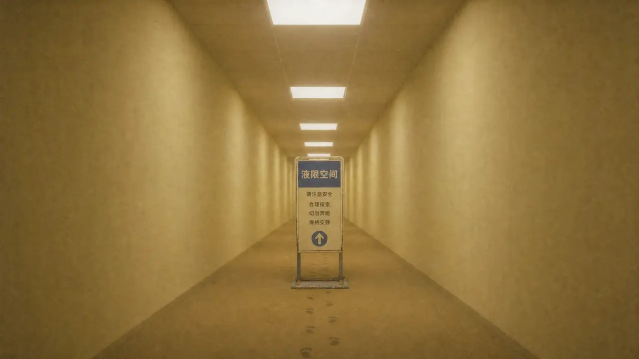如何用AI Skill做视频-《我在后室很想你》|场景3 · 打卡路牌区域