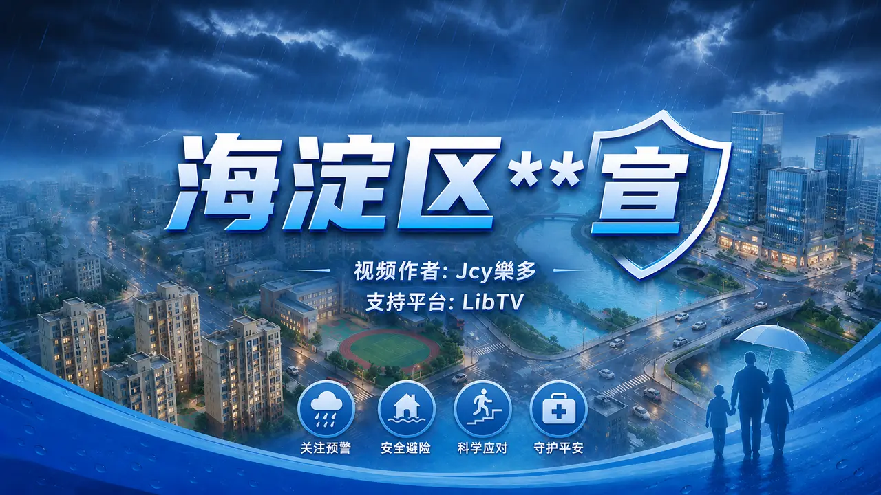 防汛宣传片|敏感字需后期处理