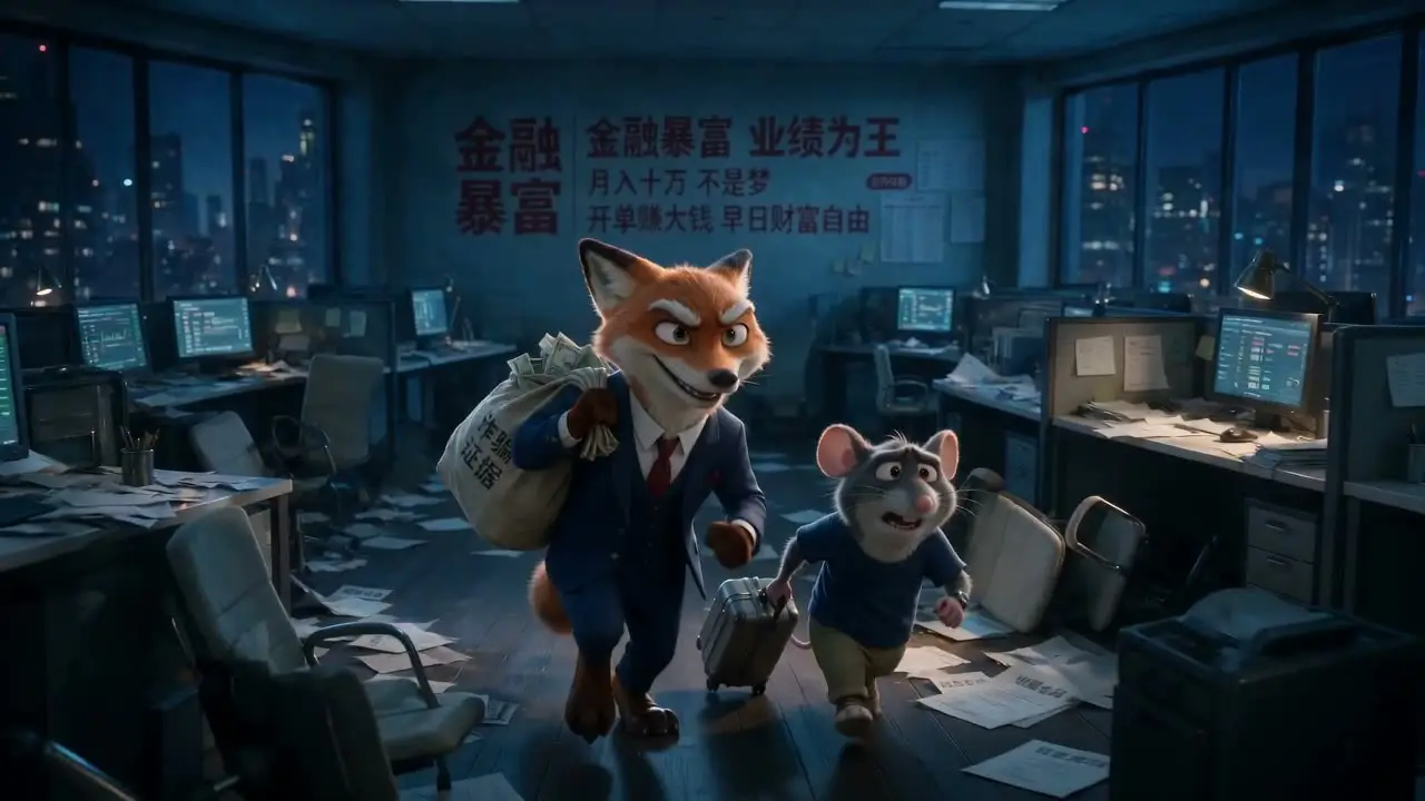 熊猫大爷的反诈之路｜卷款跑路视频