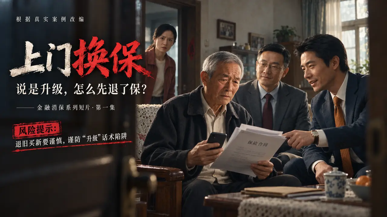 泰康保险反诈警示片