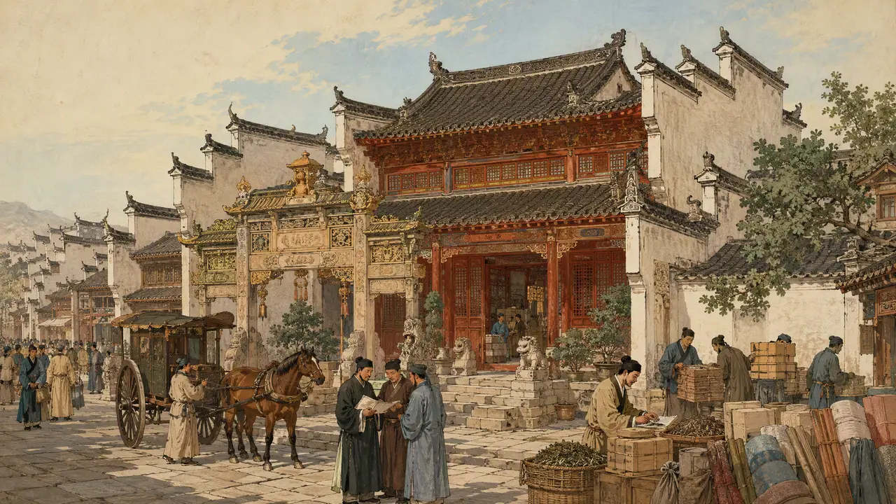 16幅画卷带你穿越600年前的盛世中国|场景09|徽商会馆|首帧