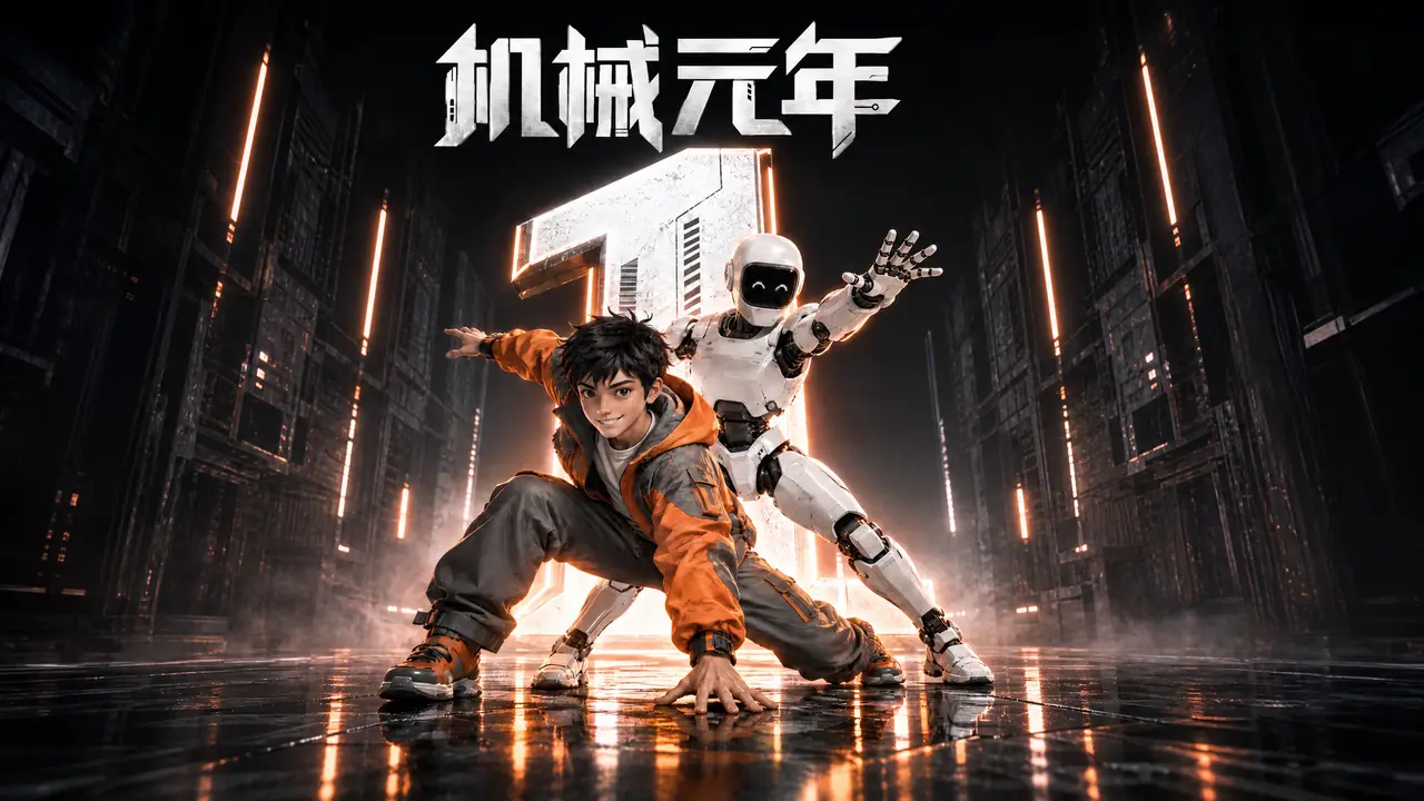 原创AI剧集《机械元年》 第一集:执事者