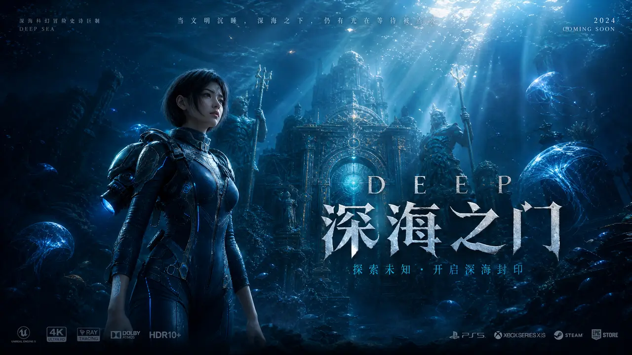 《DEEP深海之门》幻想3D游戏CG短片