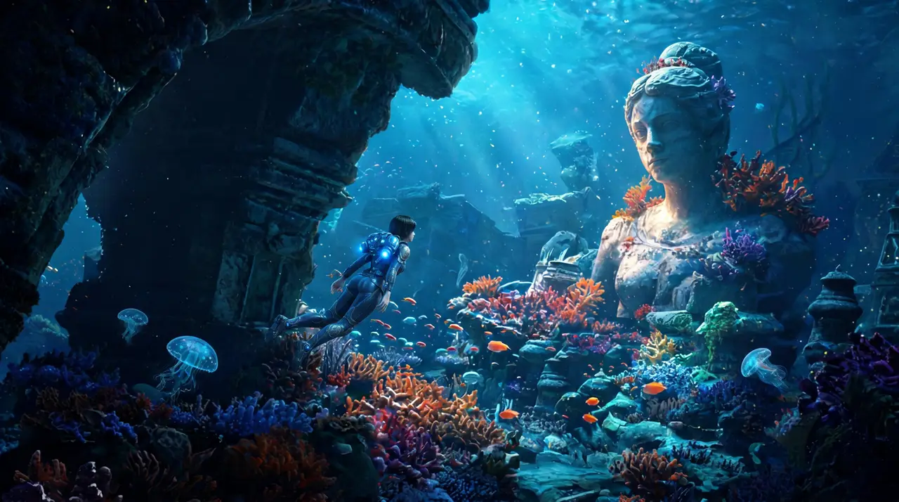 《DEEP深海之门》幻想3D游戏CG短片｜图片节点 19 - 副本