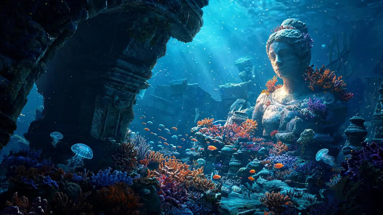 《DEEP深海之门》幻想3D游戏CG短片｜图片节点 12