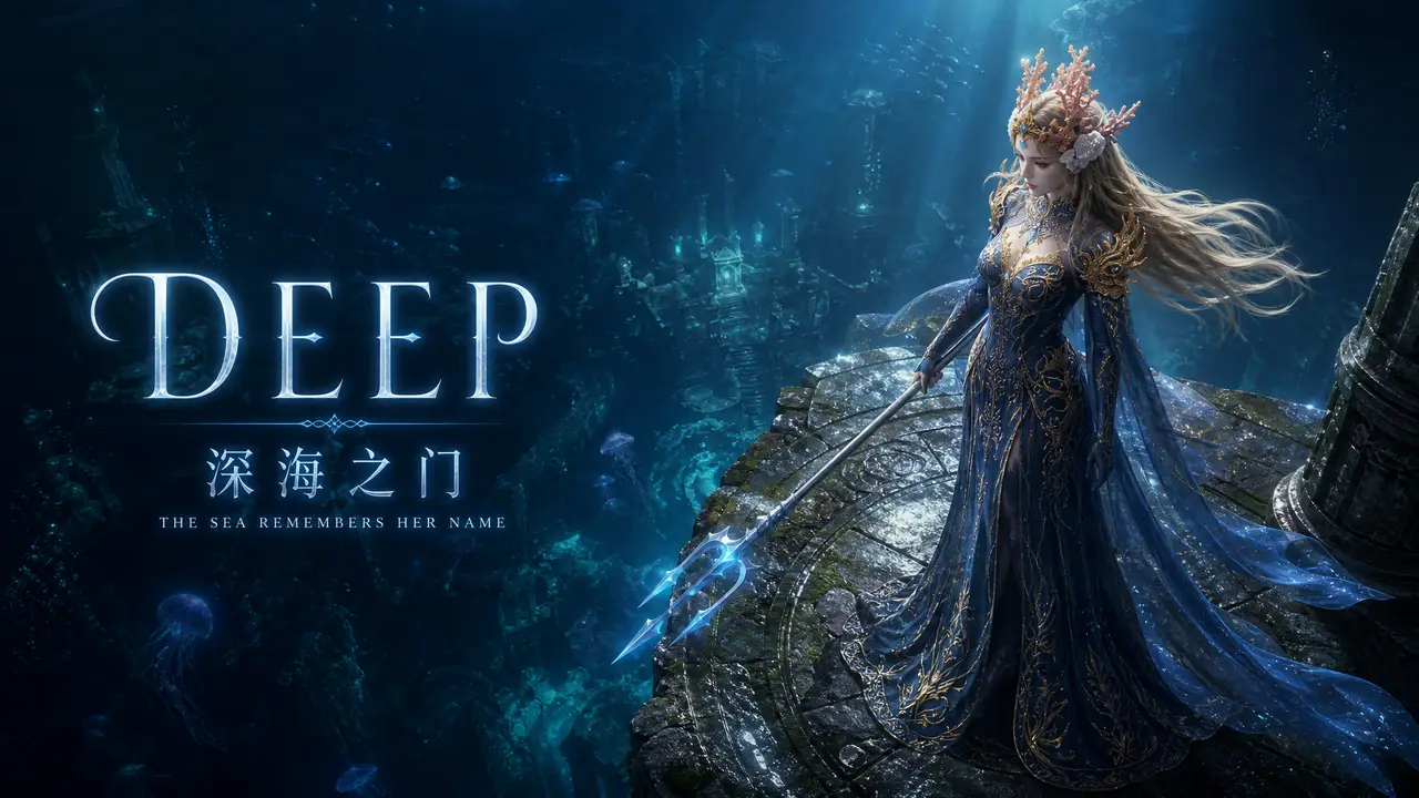 《DEEP深海之门》幻想3D游戏CG短片｜图片节点 7