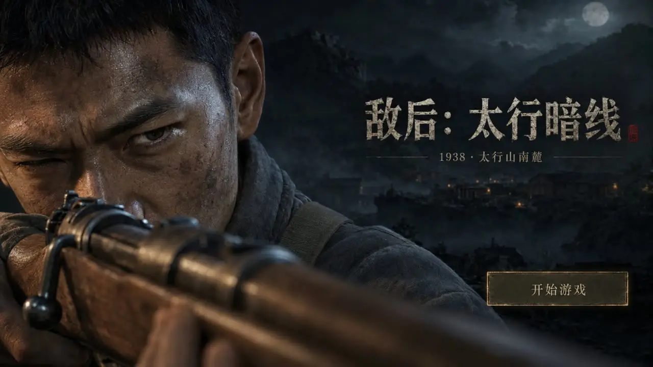 AI概念游戏实机《敌后：太行暗线》| 附工作流和提示词｜视频节点 2