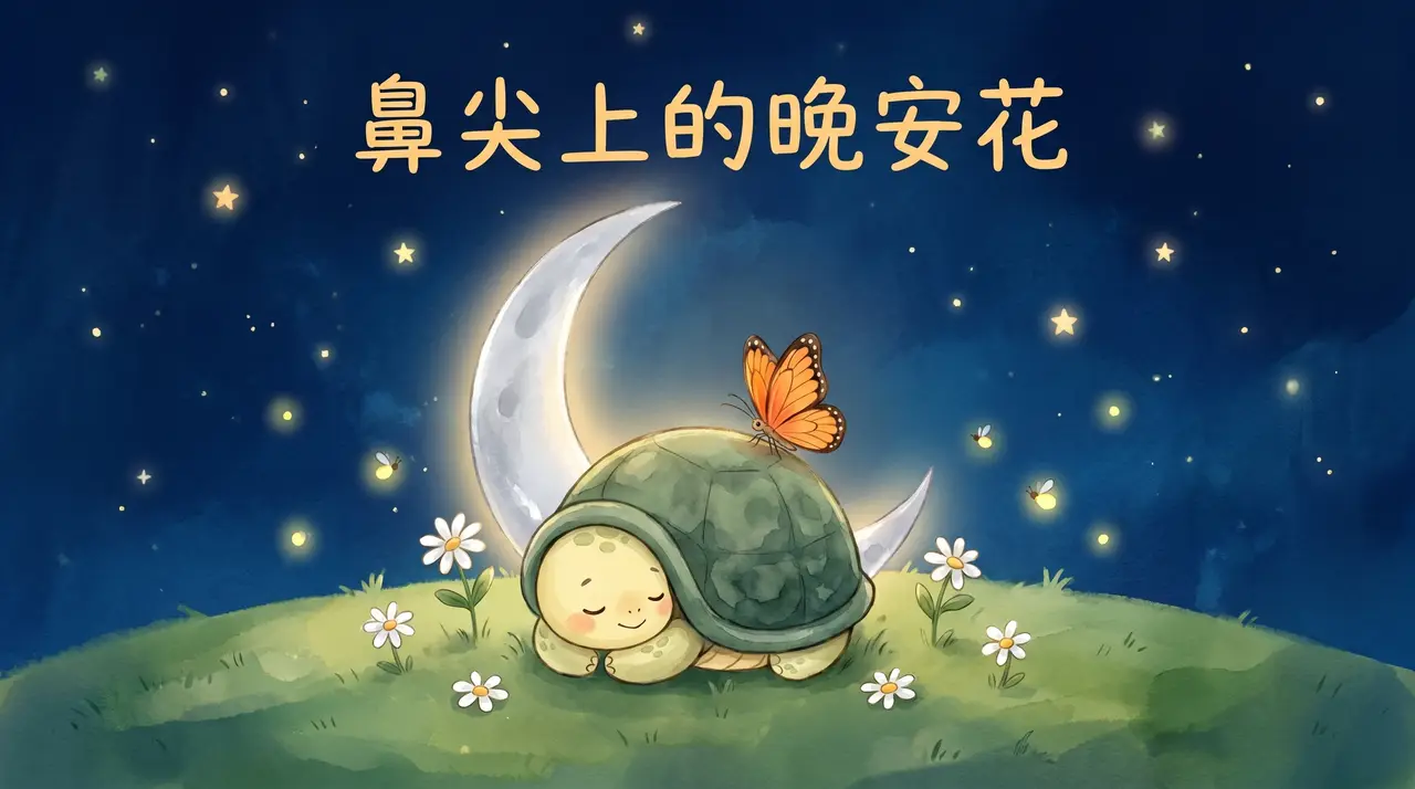 鼻尖上的晚安花-儿童绘本早教