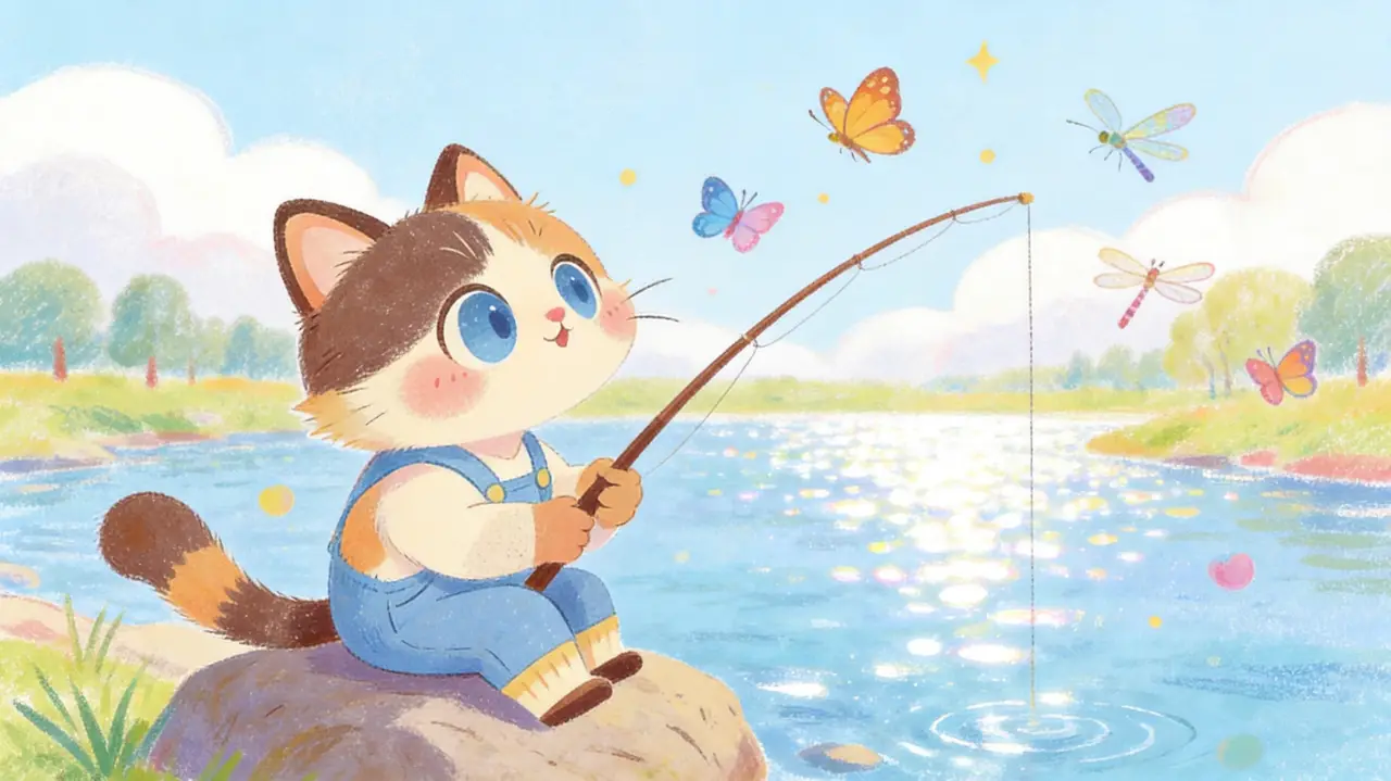 小猫钓鱼｜图片节点 8