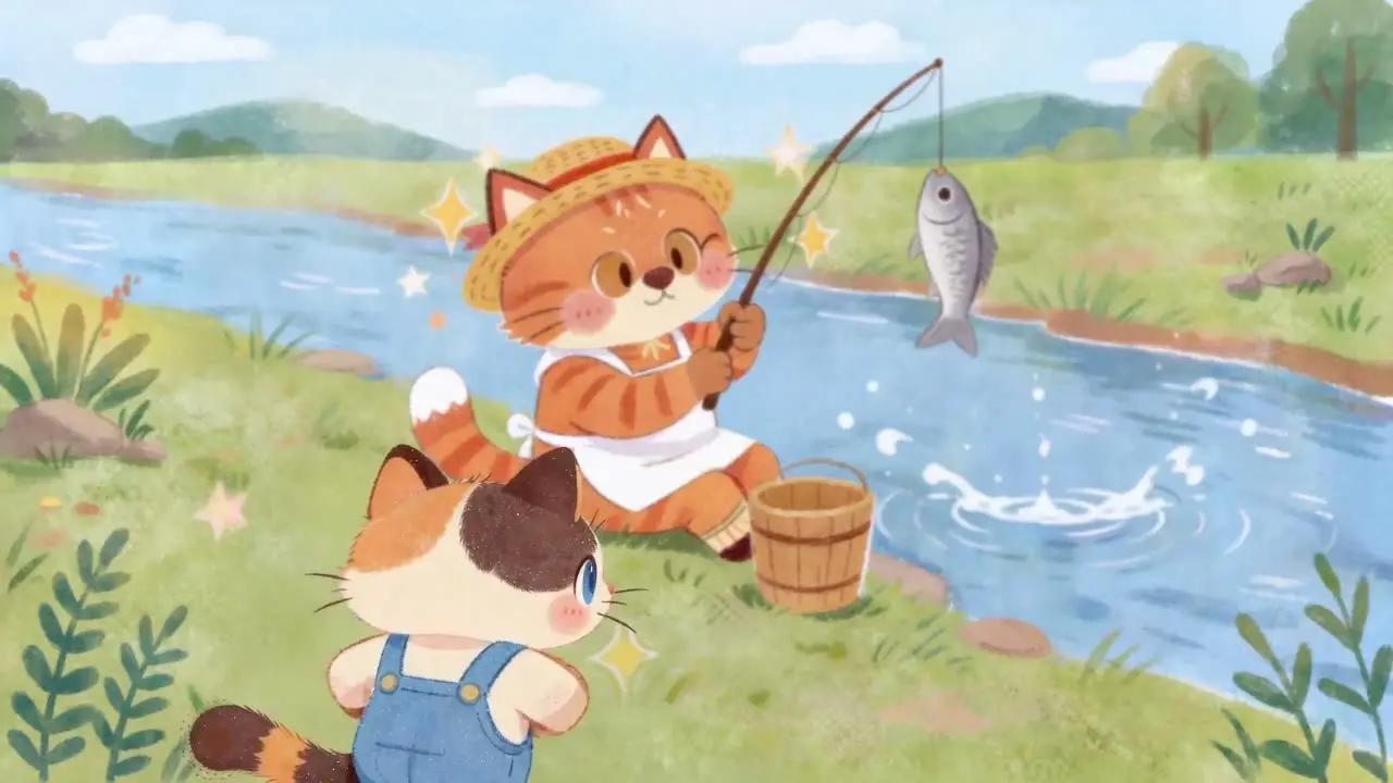 小猫钓鱼｜视频节点 22