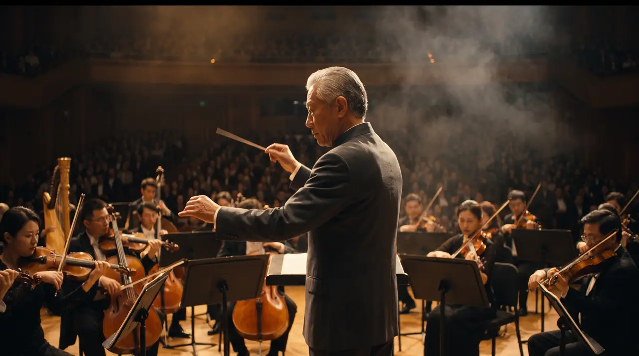 Music without boundaries|谭盾课文AI短片|v4-kf-opening-conduct