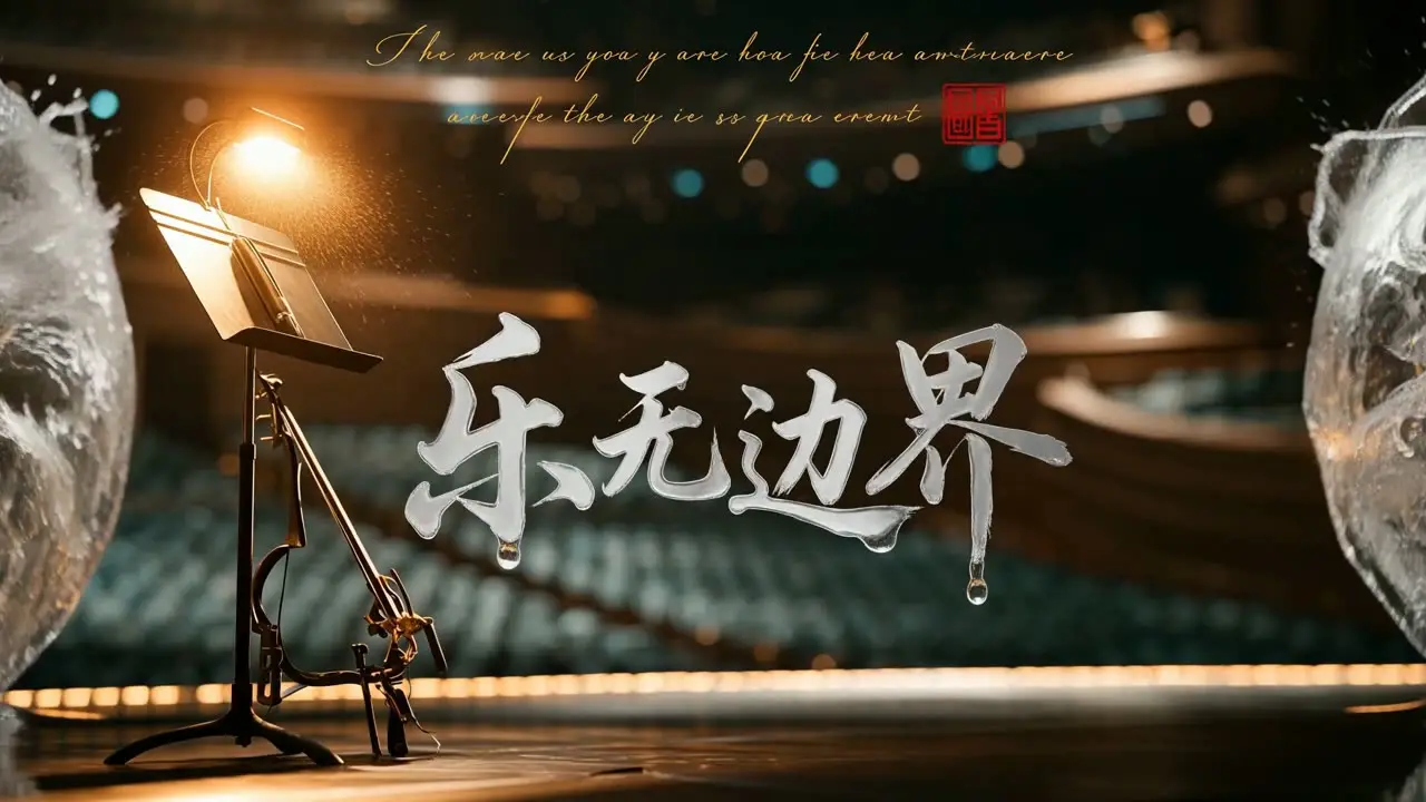 Music without boundaries｜谭盾课文AI短片｜h3-poster-motion