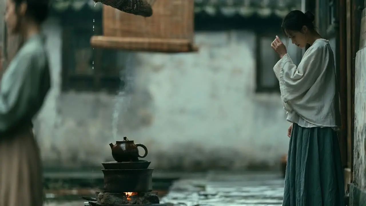 暮春雨后，她们在江南小院煮了一壶茶｜S04 余韵收束·壶与院