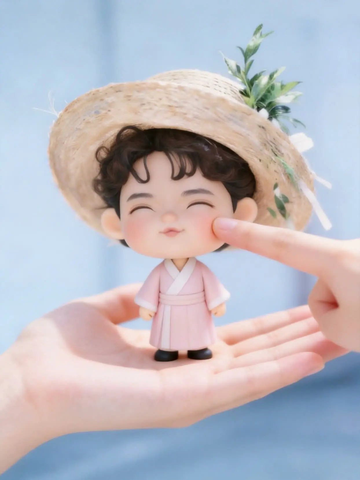 可爱软萌小人掌心互动｜视频节点 4