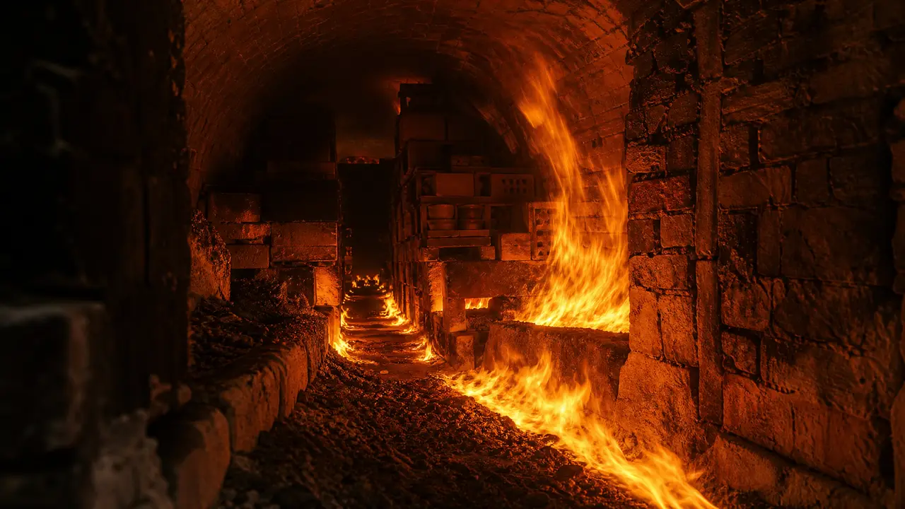 《一抹青千年火》龙泉青瓷AIGC全流程微纪录片|LQ_23_FIRE_KF_v01