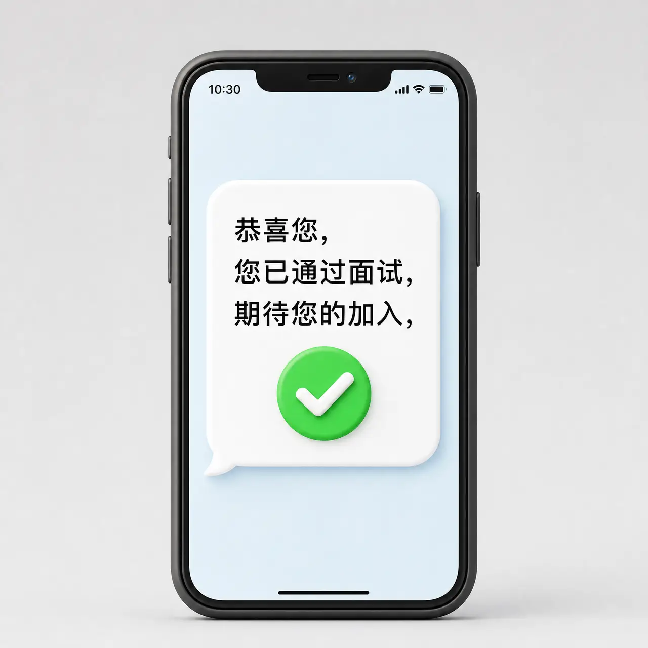 星光不问赶路人 时光不负有心人|道具锚点-手机录用通知