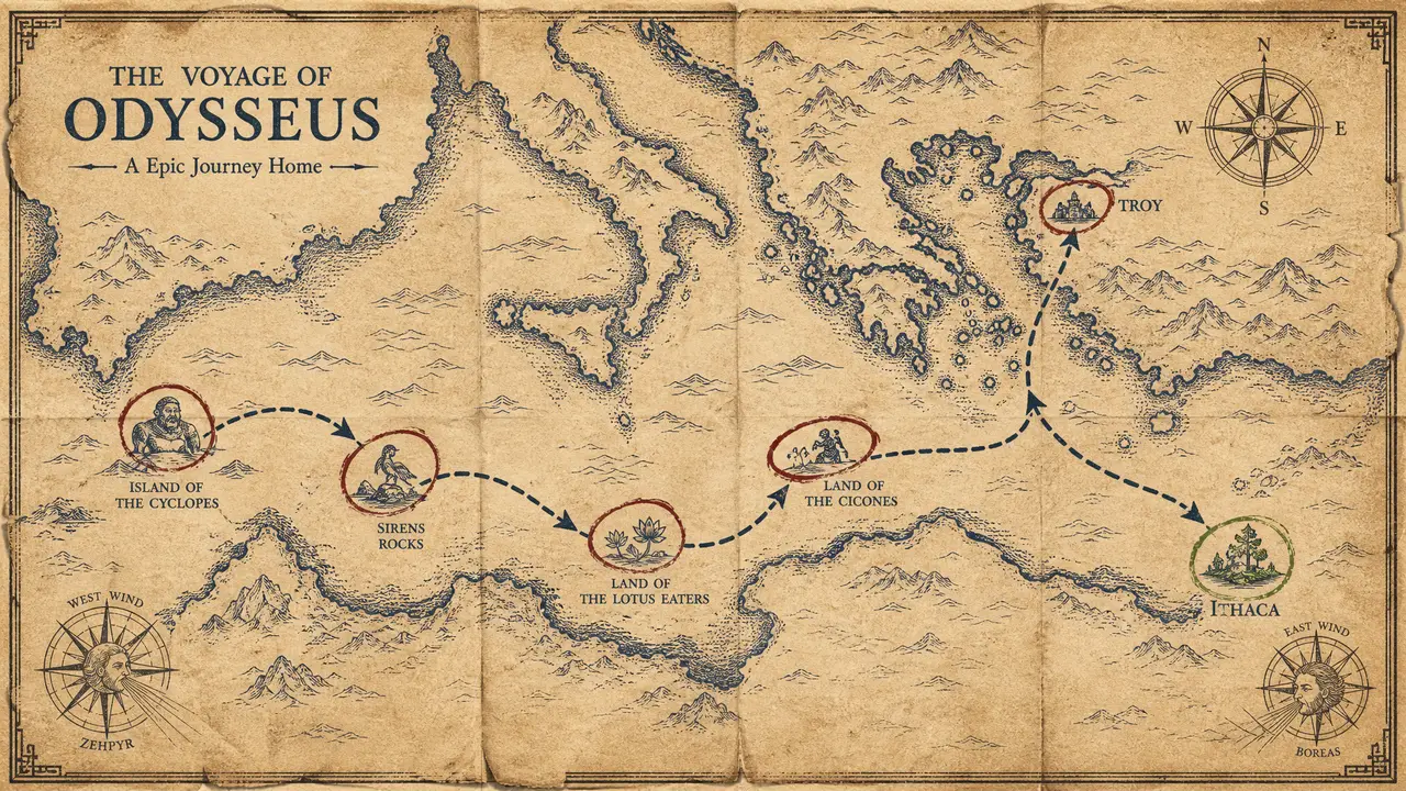 VOX风格讲解类skill开发|MAP_BASE_01(古希腊航海地图)