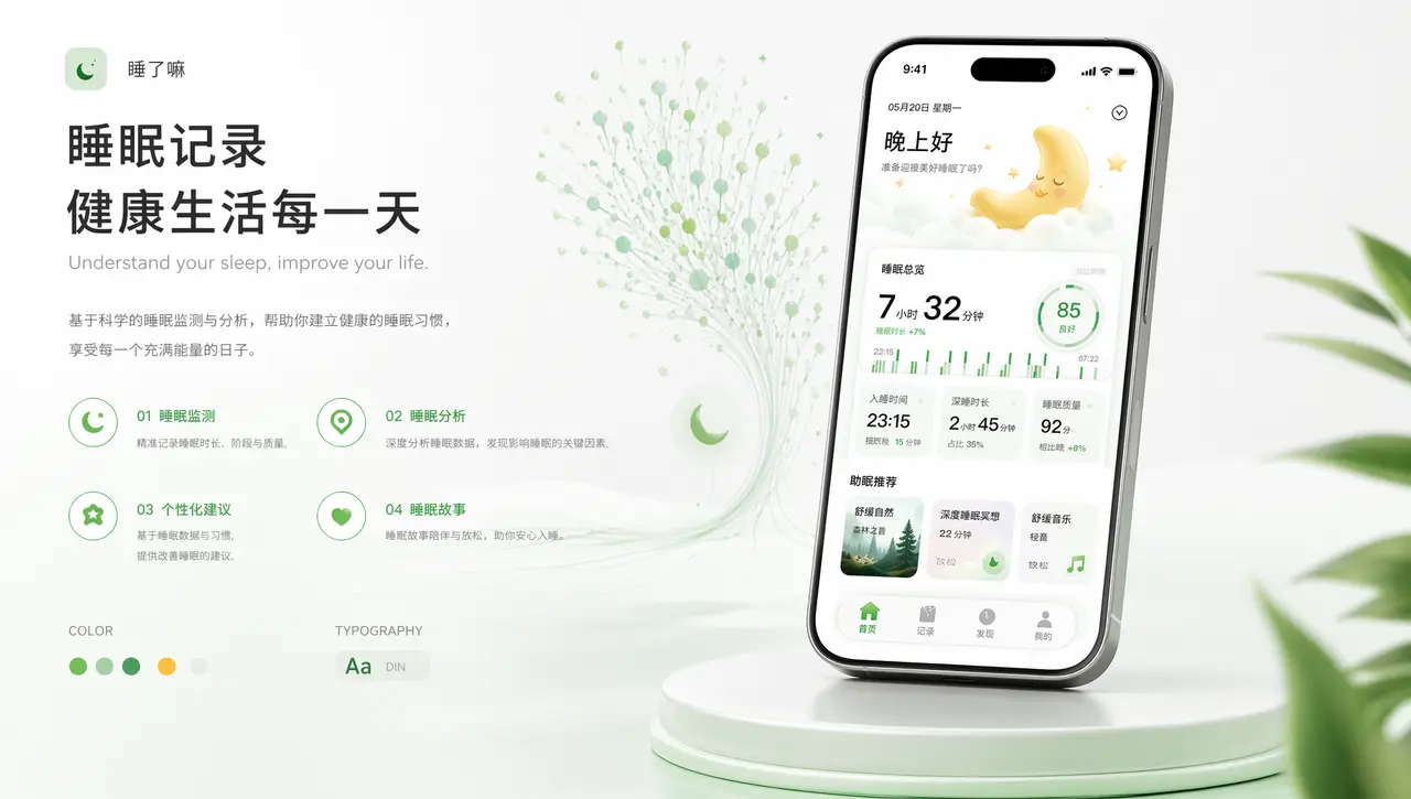 Lib image模型｜可视化设计/PPt/UI全流程素材｜UI展示