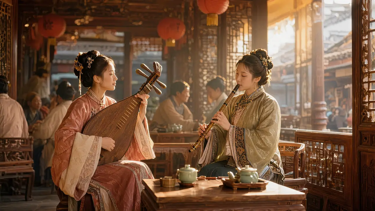 梦回宋朝-泉州非遗穿越短剧|S5_南音戏台茶楼_场景锚点_修正版