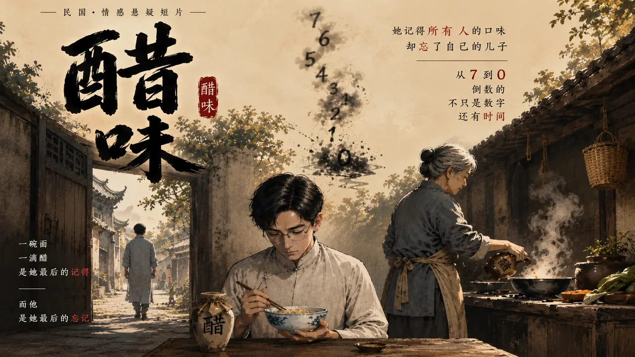 醋味--国风2D水墨画风