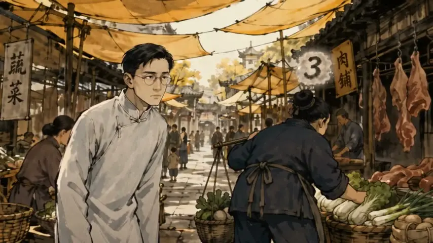 醋味--国风2D水墨画风｜视频节点 1