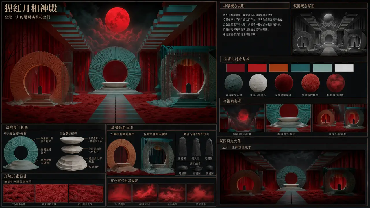 幻|🌙用AI把东方哲学做成梦核MV｜图片节点 18