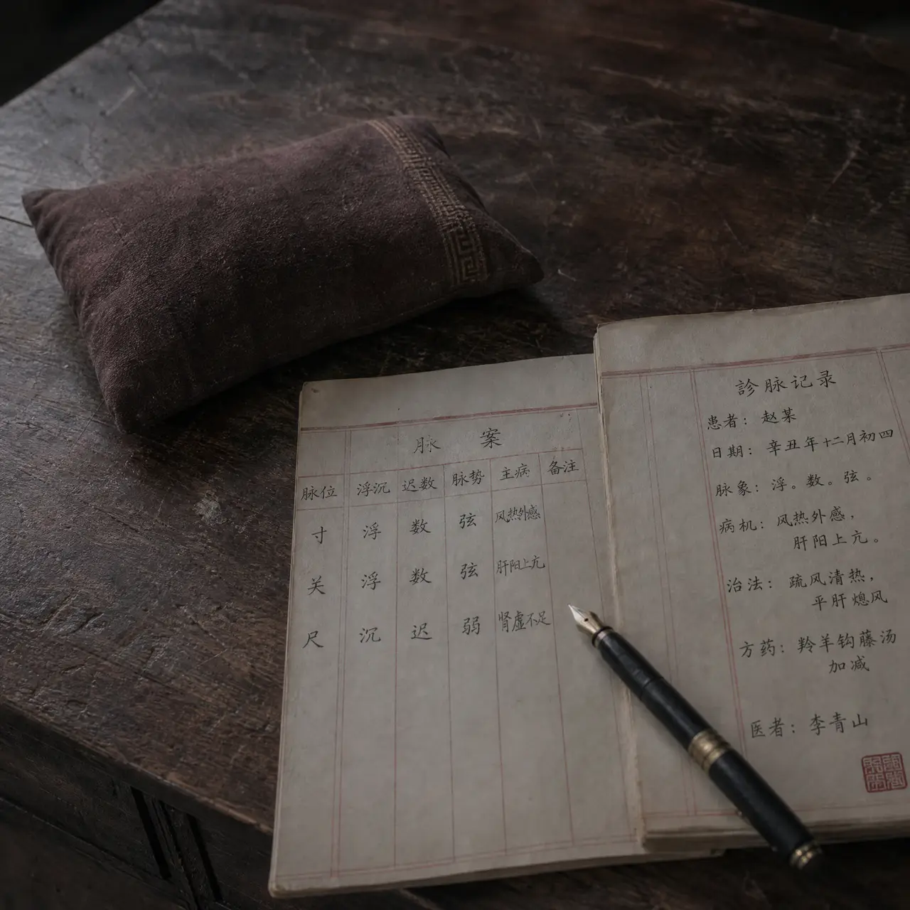 不 在 场|A-PROP-DESK 诊脉桌面道具