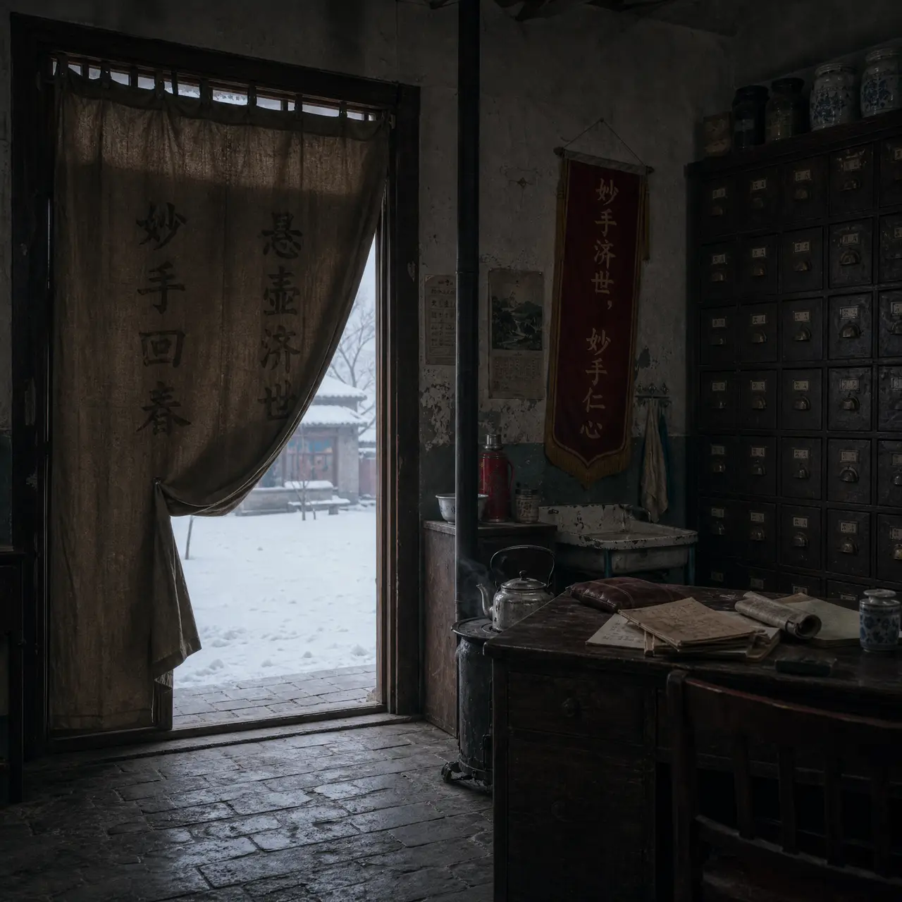 不 在 场|A-SCENE-DOOR 医馆门口