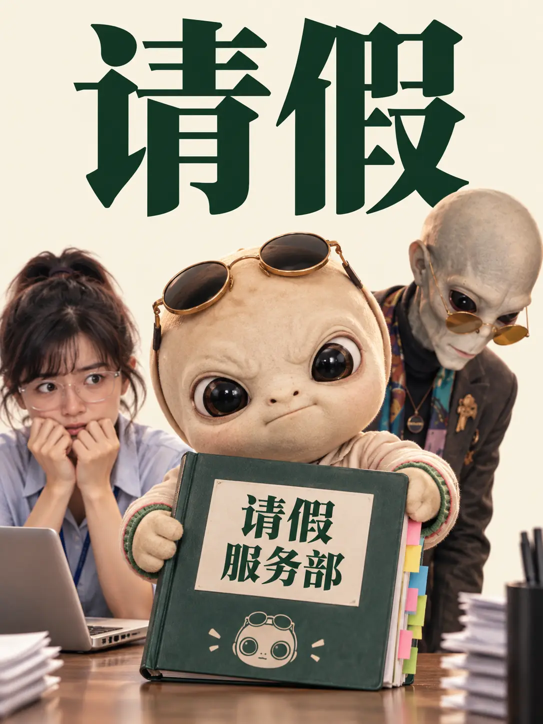 请假
