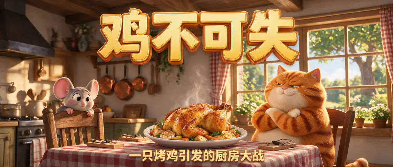《鸡不可失》一分钟短片|鸡不可失-封面