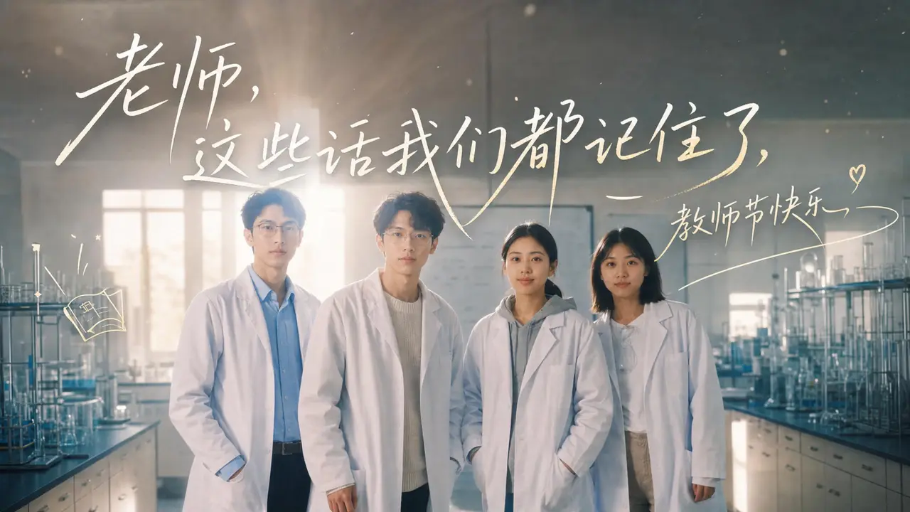 老师,这些话我们都记住了